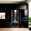 Folie imprimata color pentru decor Frigider, dimensiune 200 x 90cm, model: AVX-FR03